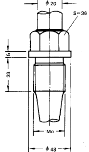 WRN-640A隔爆型本安型熱電偶安裝圖片