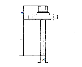 溫度計(jì)套管-法蘭式安裝圖片