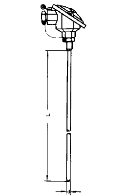 WRCK-122無固定鎧裝熱電偶安裝圖片