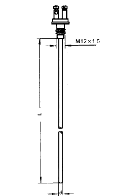 WRCK-102無固定鎧裝熱電偶安裝圖片